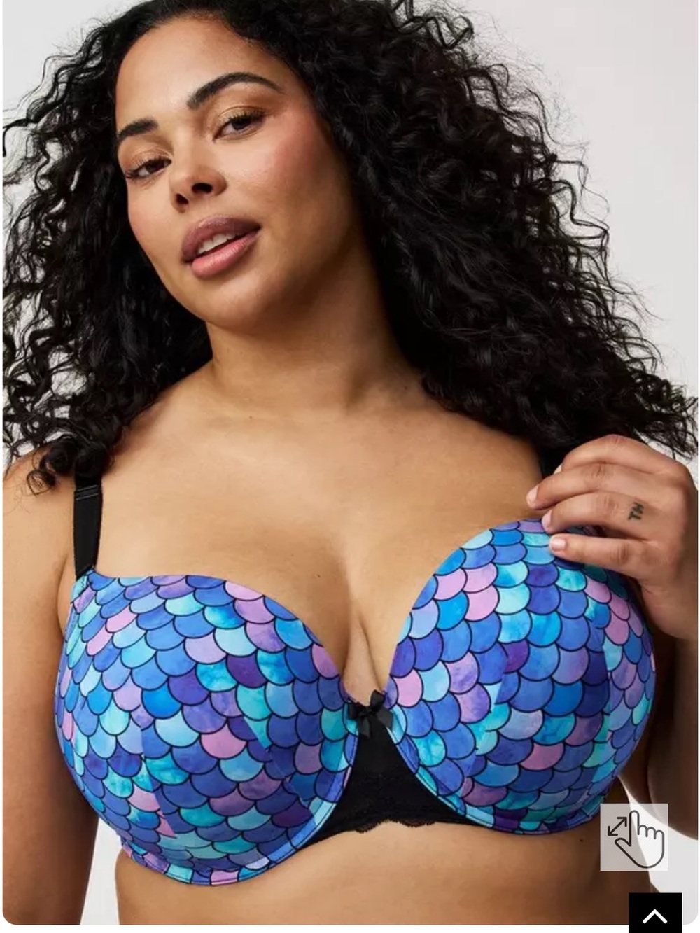 Torrid plus size Perfect Coverage Push-Up Smooth Bra size 42DD